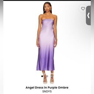 Brand new stapless silk dress.